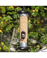 Apollo voedersilo voor zaden - Aanbevolen van Vogelbescherming Nederland - www.vogelhuisje.com