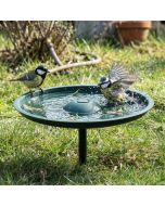 MultiChoice vogelbad van Aniculis in de tuin, koolmees en pimpelmees