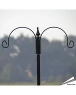 Dubbele herdersstaf - Voederstation voor tuinvogels