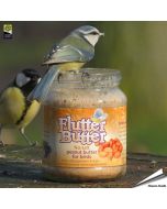 Flutter Butter™ - Echte pindakaas voor tuinvogels - Original (330g)