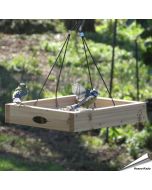 Hangende vogelvoedertafel voor tuinvogels
