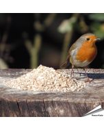 Aniculis wildvogelvoer speciaal voor kleine vogelsoorten ✔️ Met zonnebloemkernen en gehakte pinda’s ✔️ Het hele jaar door voeren ➤ Bestel nu op Vogelhuisje.com