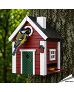 Multiholk Torp, nestkast en voederhuis in 1 van Wildlife Garden