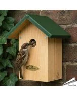 Nestkast huismus "Week van de Nestkast" ✔️ Aanbevolen door Vogelbescherming NL en SOVON ✔️ FSC-gecertificeerd hout ✔️ Mooie geschenkdoos ✔️ Koop bij Vogelhuisje.com