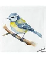 Stijlvolle servetten met een pimpelmees-print van Esschert Design ✔️ FSC-papier, 3-laags, biologisch afbreekbaar ✔️ Perfect voor elke tafelsetting ➤ Bestel nu op Vogelhuisje.com