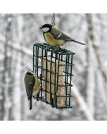 vetblokhouder, metalen vetblokhouder, energieblokhouder, vetblokken voeren, tuinvogels voeren, vogelvoederhuisje, vogelvoederhouder, voederkorf metaal, vetblok zonder net, vogelvoer accessoires, tuin vogels, vogelvriendelijke tuin, vetbollen en vetblokken