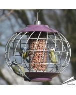 Pindasilo Helix voor tuinvogels - in de mooie kleur aubergine