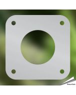 Bescherm je nestkast tegen uithakken met ons invliegplaatje ✔️ Verkleint de invliegopening op 32mm ✔️ Gemaakt van roestvrij staal ✔️ Geschikt voor pimpelmezen en andere kleine tuinvogels ✔️ Bestel nu op Vogelhuisje.com