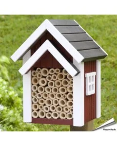 Biholk (Bijenkastje) rood van Wildlife Garden