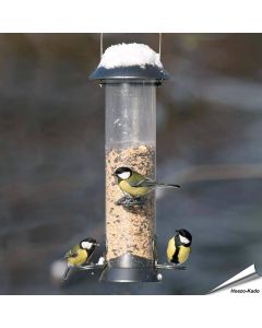 Adventurer voedersilo voor kleine tuinvogels - Vogelbescherming Nederland