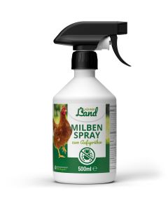 Milbenbefall bei Deinen Hühnern? ✔️ Milben-Spray Repellent zur Unterstützung der Abwehr von Milben und Parasiten ✔️ Hühnerstall ✔️ Online bei Hoezo-Kado