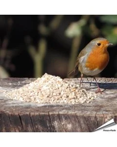 Aniculis wildvogelvoer speciaal voor kleine vogelsoorten ✔️ Met zonnebloemkernen en gehakte pinda’s ✔️ Het hele jaar door voeren ➤ Bestel nu op Vogelhuisje.com