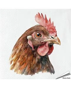 Servetten Kip | FSC papier & 3-laags | Vogelhuisje.com