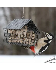 Vetbol Voederhuisje - Zwart