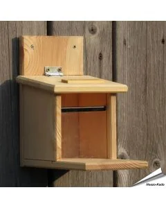 Houten Eekhoornvoederhuisje kopen? Vogelhuisje onlineshop