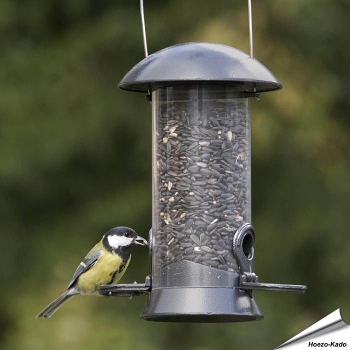 Adventurer voedersilo voor tuinvogels - Aanbevolen van Vogelbescherming Nederland