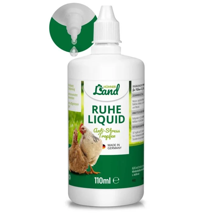 Anti-Stress Druppels voor kippen en gevogelte (110ml) | Vogelhuisje.com