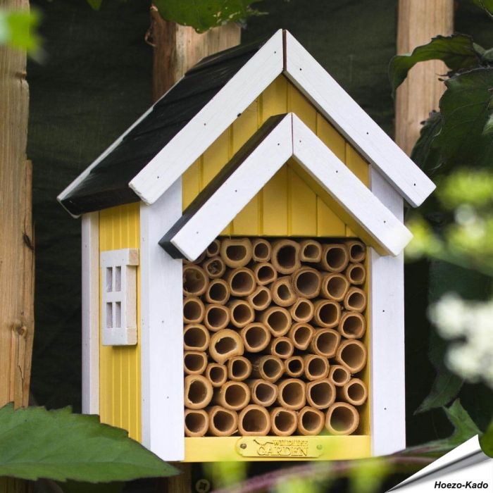 Biholk (Bijenkastje) geel van Wildlife Garden