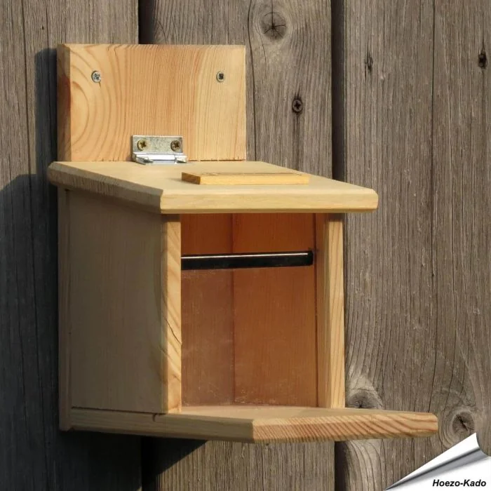 Houten Eekhoornvoederhuisje kopen? Vogelhuisje onlineshop