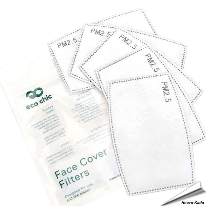 Filter PM 2.5 voor Mondkapje (5 stuks)