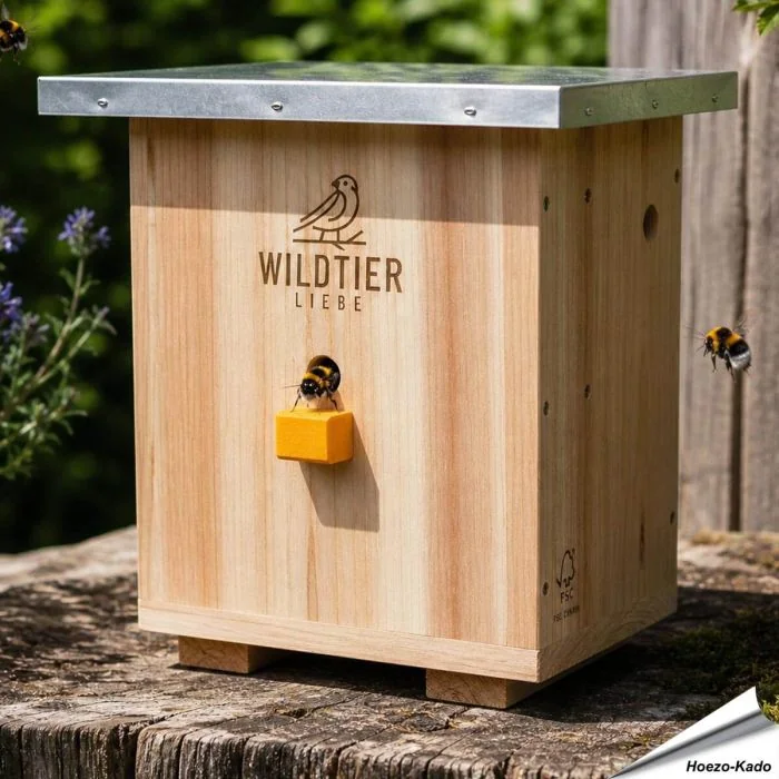 Helpt de hommels in je Tuin met de Hommelnestkast ✔️Massief hout en weerbestendig ✔️ Met Nestmateriaal en Lokstof ✔️ Een must-have voor ieder met een hart voor de Tuin ➤ Koop nu in onze online shop!