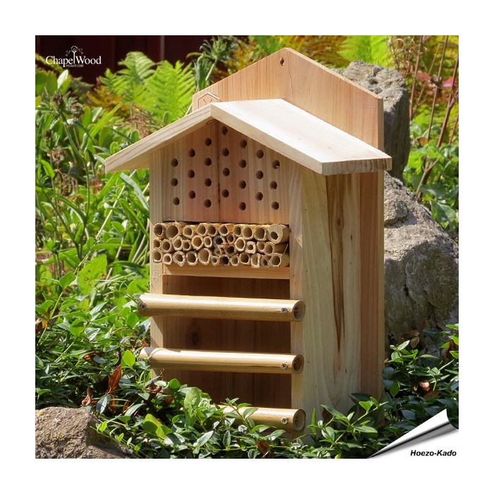Insectentoren voor lieveheersbeestjes, solitaire bijen en gaasvliegen