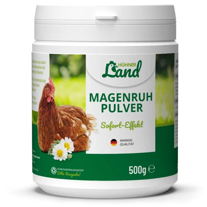 ‎HÜHNER Land Maagrust Poeder voor Kippen (500g)