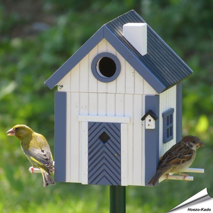 Multiholk Sjoboden, nestkast en voederhuis in 1 van Wildlife Garden