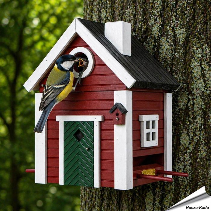 Multiholk Torp, nestkast en voederhuis in 1 van Wildlife Garden