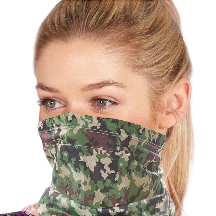 Snood Sjaal - Multicol Unisex - Camouflage