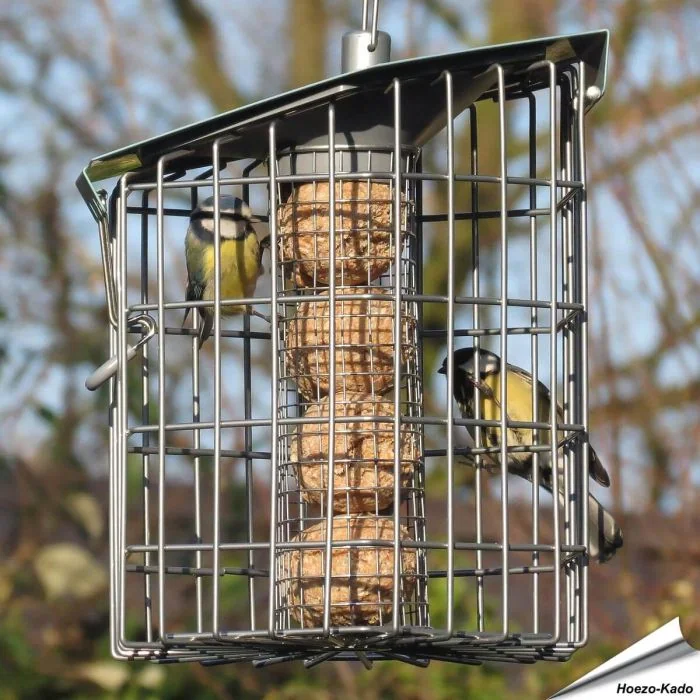 Hexihaus - Voedersilo voor vetproducten (hemelsblauw) - www.vogelhuisje.com