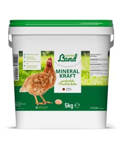 Koop HÜHNER Land Mineraal Kracht bij Vogelhuisje.com ✔️ Optimale calciumvoorziening voor stevige eierschalen en gezonde kippen ➤ Bestel nu eenvoudig online!