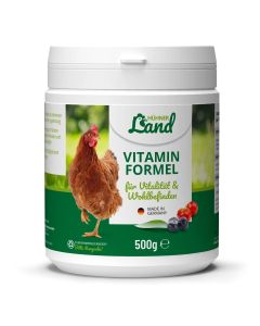 Vitamine Formule voor kippen - 500g | HÜHNER Land | Vogelhuisje.com
