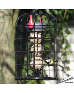 Vetbolhouder Loktop met beschermkooi