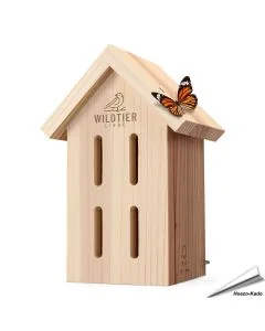 Mooie houten Vlinderhuisje - Een aanwinst voor je tuin