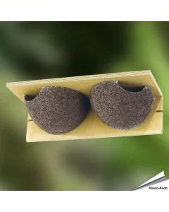 Dubbele nestkast voor de huiszwaluw ✔️ Aanbevolen door Vogelbescherming NL ✔️ FSC-gecertificeerd houtbeton / hout ✔️ Kunstnest ✔️ Koop nu bij Vogelhuisje.com
