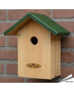 Nestkast huismus "Week van de Nestkast" ✔️ Aanbevolen door Vogelbescherming NL en SOVON ✔️ FSC-gecertificeerd hout ✔️ Mooie geschenkdoos ✔️ Koop bij Vogelhuisje.com