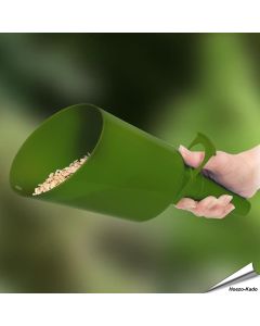 Voederschep voor vogelvoer (groen)