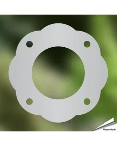 Bescherm je nestkast tegen uithakken met ons invliegplaatje (rozet) ✔️ Verkleint de invliegopening op 32mm ✔️ Gemaakt van roestvrij staal ✔️ Geschikt voor koolmezen en andere tuinvogels ✔️ Bestel nu op Hoezo-Kado