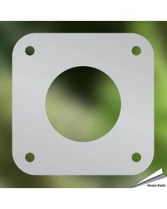 Bescherm je nestkast tegen uithakken met ons invliegplaatje ✔️ Verkleint de invliegopening op 32mm ✔️ Gemaakt van roestvrij staal ✔️ Geschikt voor pimpelmezen en andere kleine tuinvogels ✔️ Bestel nu op Vogelhuisje.com