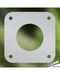 Bescherm je nestkast tegen uithakken met ons invliegplaatje ✔️ Verkleint de invliegopening op 32mm ✔️ Gemaakt van roestvrij staal ✔️ Geschikt voor pimpelmezen en andere kleine tuinvogels ✔️ Bestel nu op Vogelhuisje.com