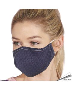 Mondkapje met Blokjes print | Wasbaar