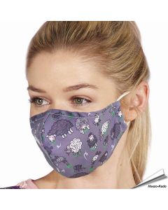 Mondkapje met Schapen | Wasbaar - Neusstrip