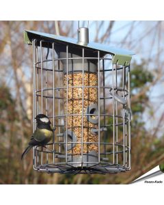 Roundhaus voedersilo van The Nuttery online kopen? www.vogelhuisje.com