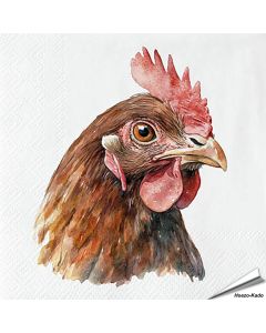 Servetten Kip | FSC papier & 3-laags | Vogelhuisje.com