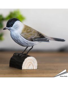 Zwartkop (Sylvia atricapilla) - Decobird van Wildlife Garden - Koop online op Vogelhuisje.com