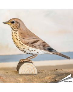 Zanglijster (Turdus philomelos) - Decobird van Wildlife Garden - Koop online op Vogelhuisje.com