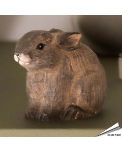 Houten konijntje van Wildlife Garden – een prachtige decoratie waar het hele gezin van zal genieten! ✔️ Natuurgetrouw vormgegeven en realistisch gekleurd ➤ Bestel nu eenvoudig online bij Vogelhuisje.com