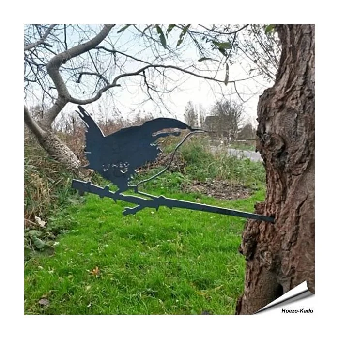 Metalbird - Winterkoning (cortenstaal)