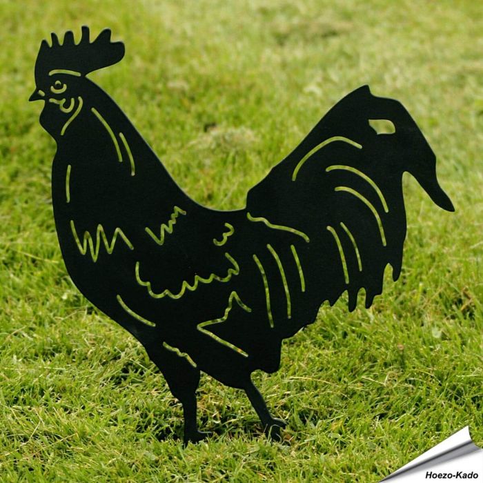 Silhouet Kip - Haan